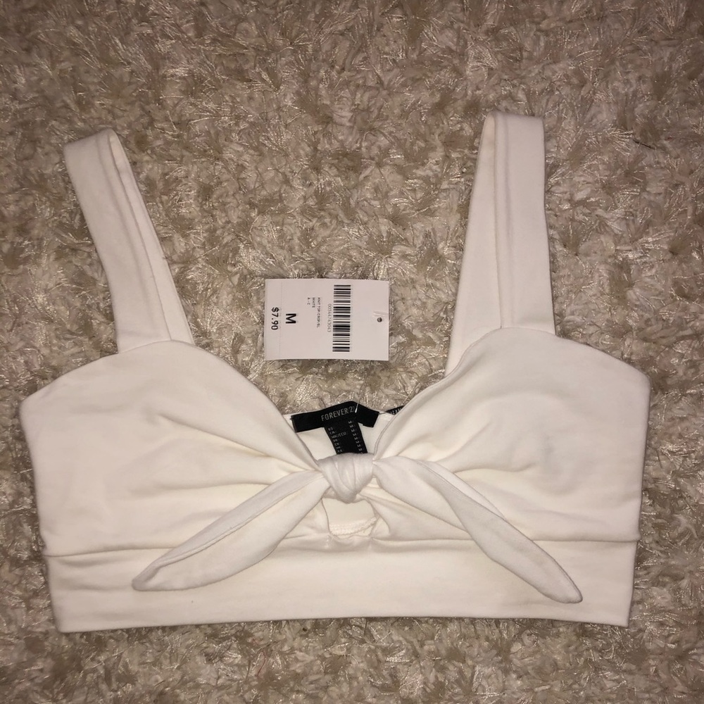 Forever 21 white tank top